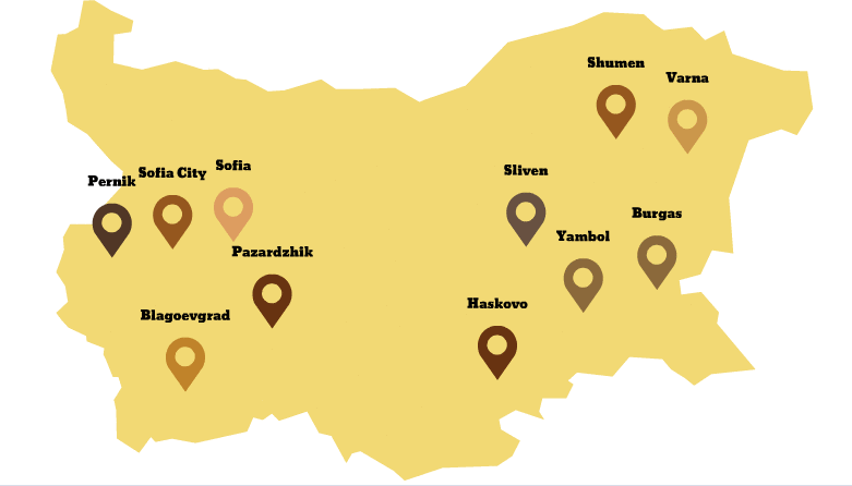 location animated map