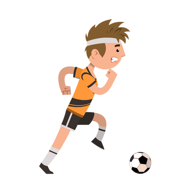 Sports-Soccer Player Character