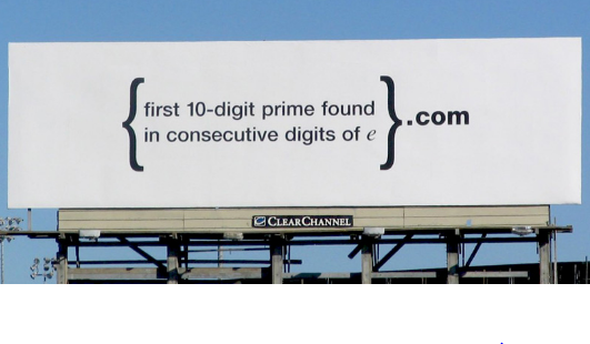 Google billboard