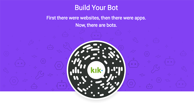 KIK bot builder