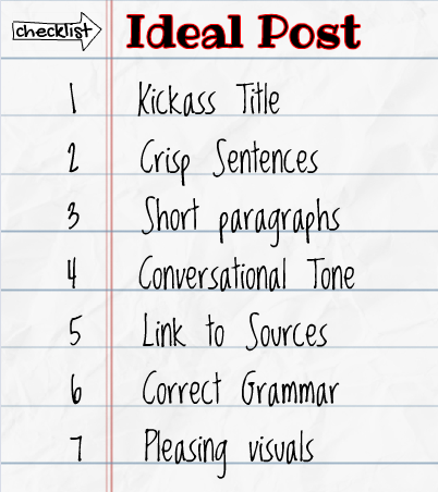 Ideal Blog Post