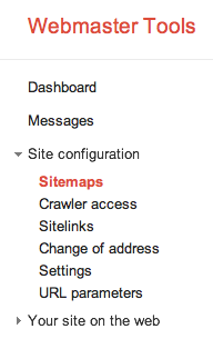 Webmaster tools