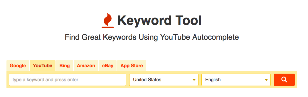 keyword tool io