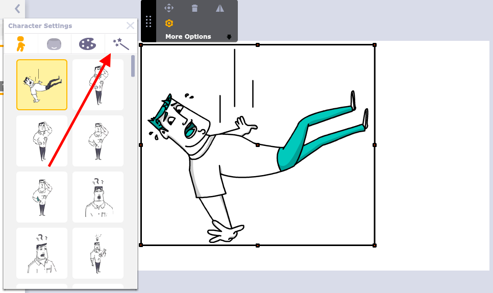 We're open drawing animation blackboard video Template