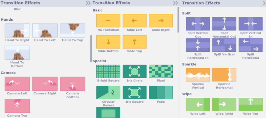 transition effects