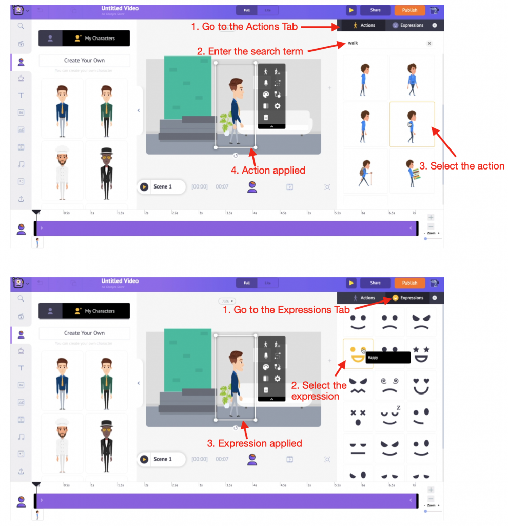 how to make animated videos on iphone