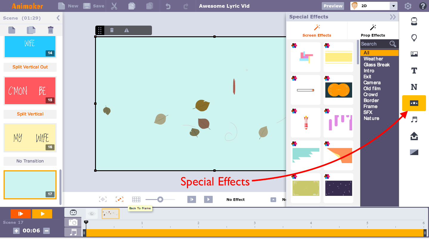 Special Effects