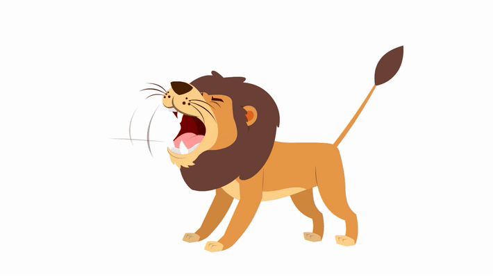 Animaker lion