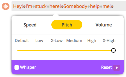 Animaker Voice - Somebody help me