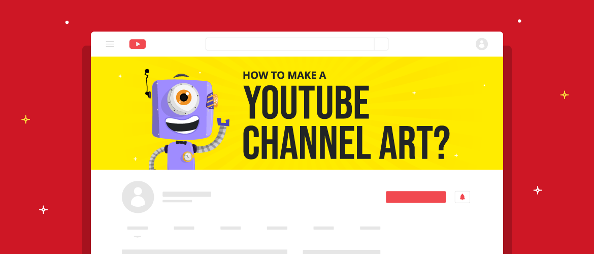 YouTube channel art maker