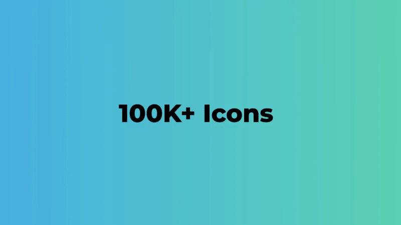 100K+ Icons and Properties