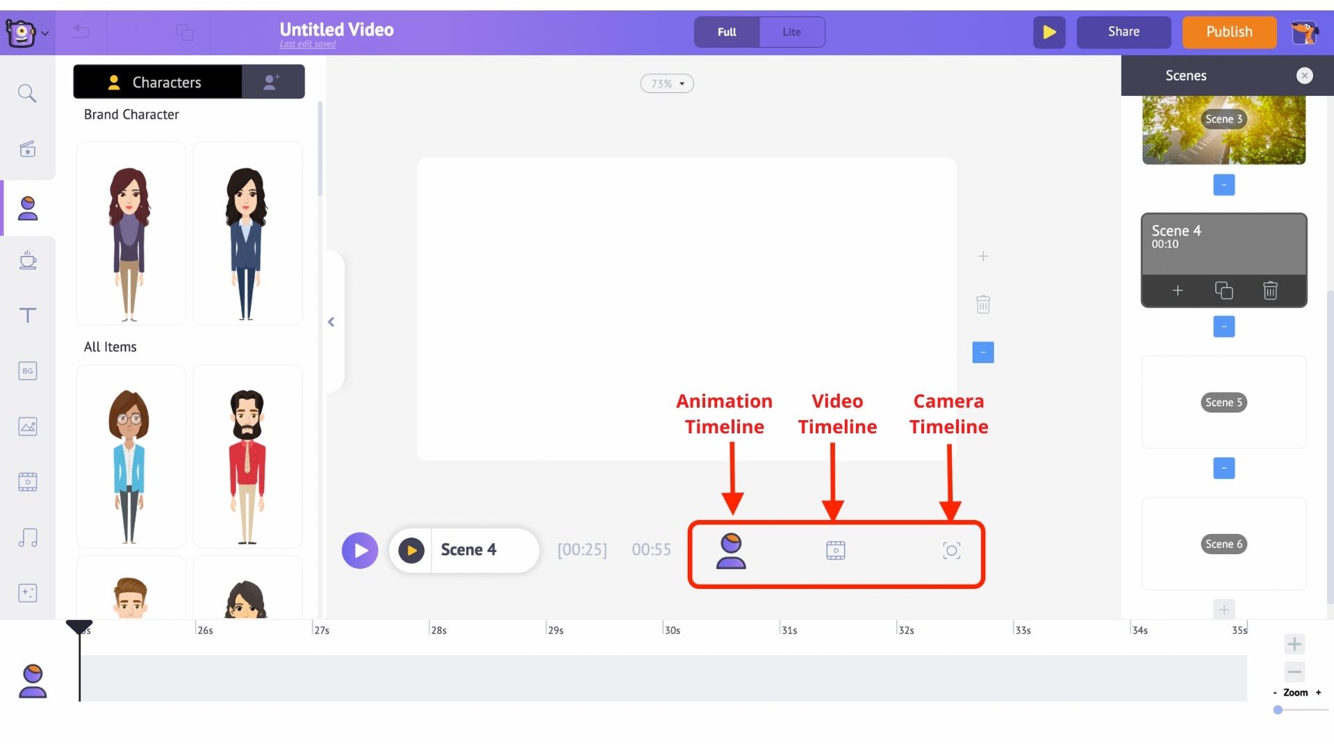 Animation Timeline