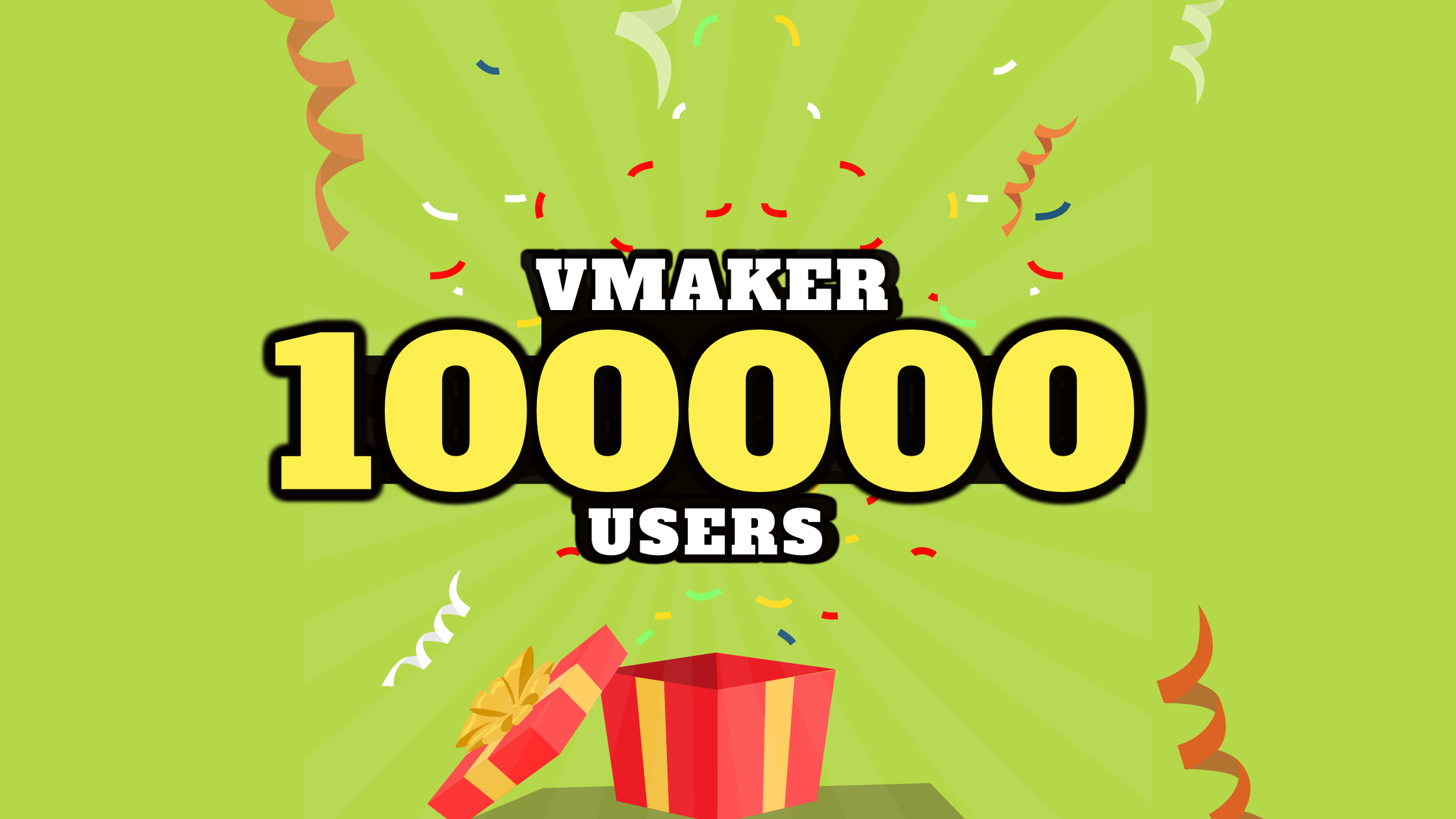 Vmaker reaches 100000+ users