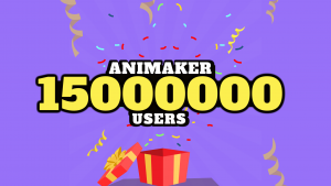 Animaker reach the first 5 Million users