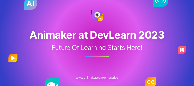 Animaker at DevLearn 2023