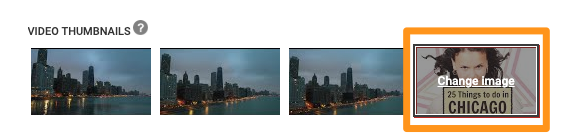 YouTube custom thumbnail swap feature