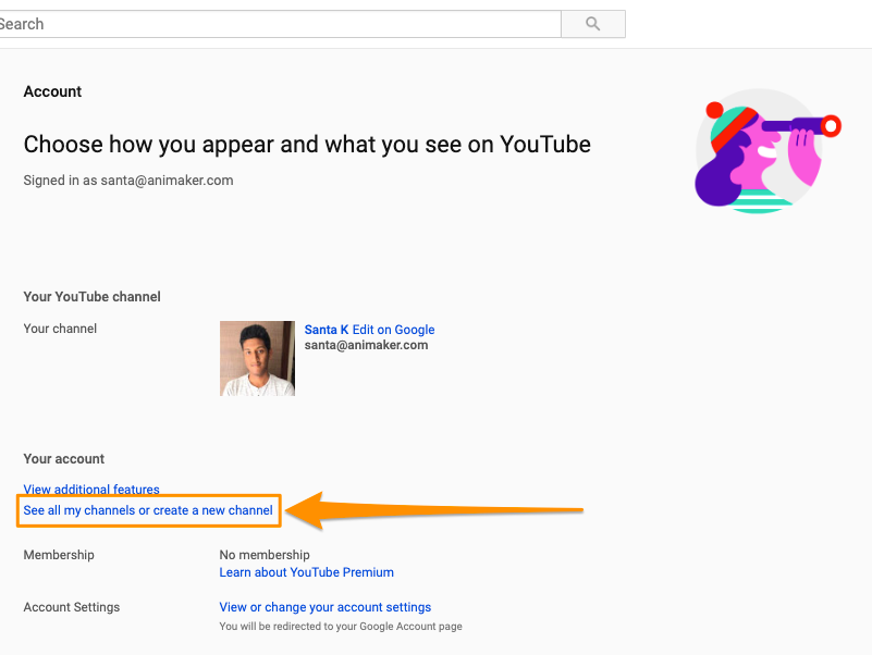 creating your youtube channel