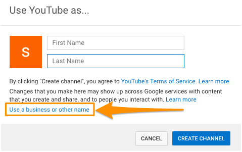 How to Create a  Channel From Scratch