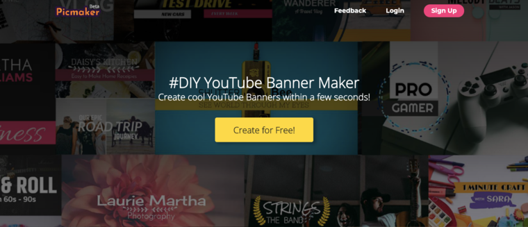 Youtube Channel Art Banner Template Fully Editable Psd File Free Download