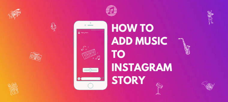 How to add music to instagram story