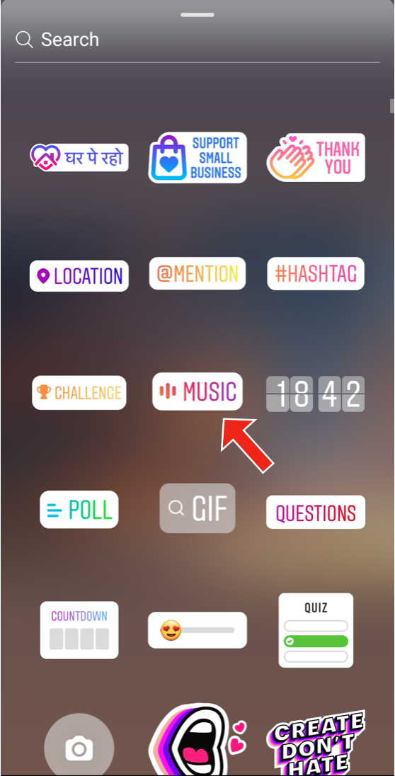 Add music to Instagram story 3