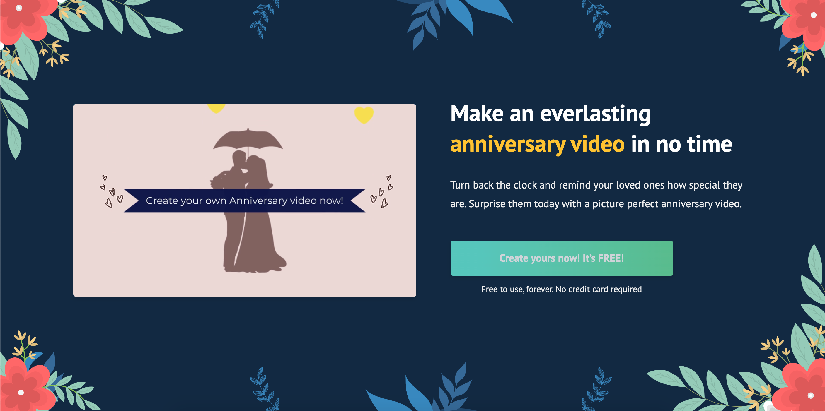 How to make a anniversary video