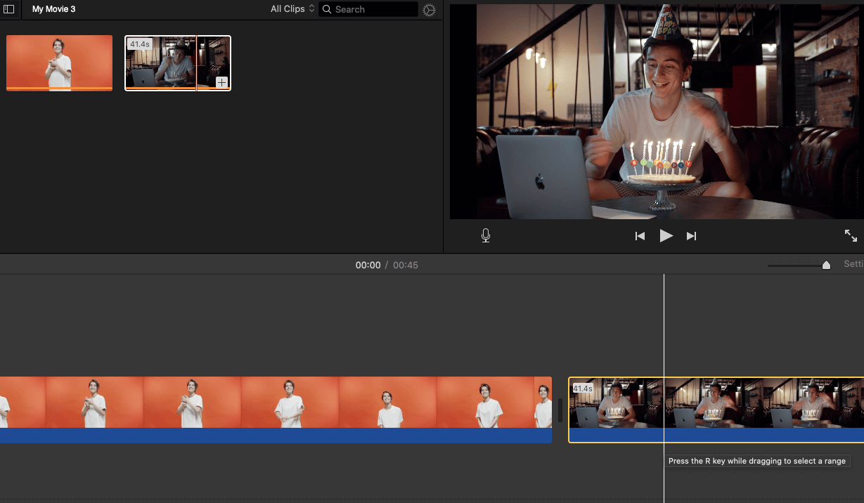 I fare Forkert silhuet How to Combine Videos in iMovie (Step by Step)