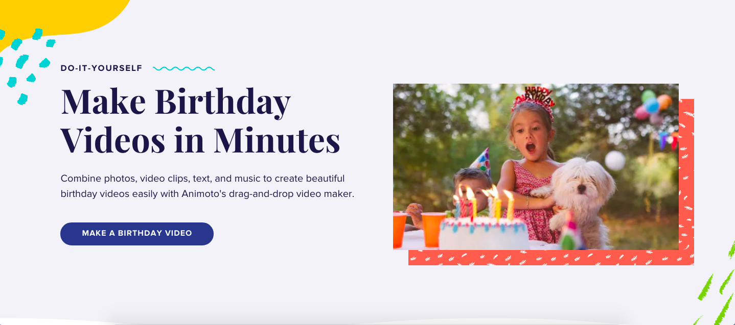 Animoto Birthday Video Maker