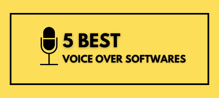 voice over softwares