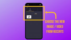How to upload images from your phone