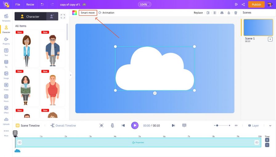 How to make animated backgrounds? [3 ways + Bonus tip] Animaker