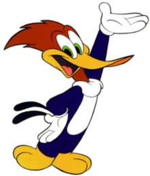 Woody Woodpecker cartoon character