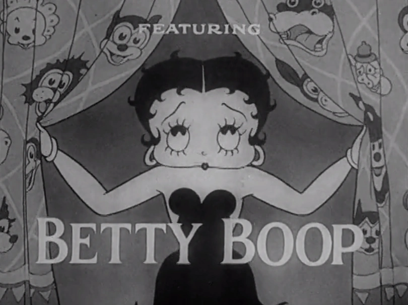 Betty boop cartoon character