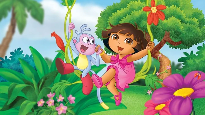 Dora the explorer cartoon characters