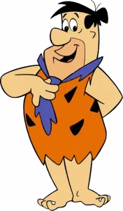 Fred Flinstone cartoon character