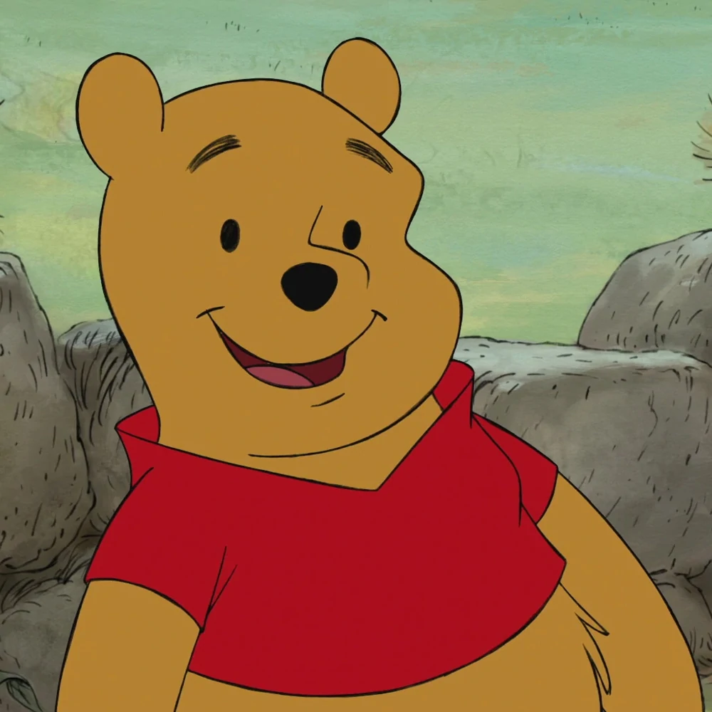 Winnie the Pooh cartoon characters