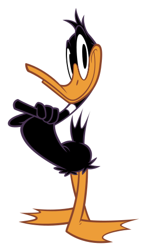 Daffy Duck cartoon character