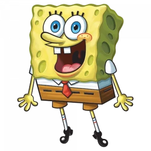 Spongebob cartoon character