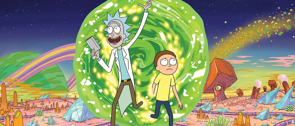 Rick and morty cartoon characters