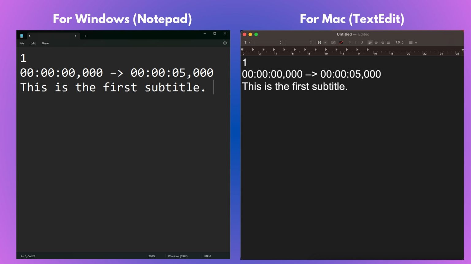 How to create an SRT file? [The easy way] Animaker