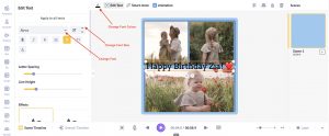 How To Edit Text In Your Video Collage