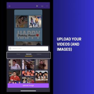 Upload Your Video & Images from iPhone