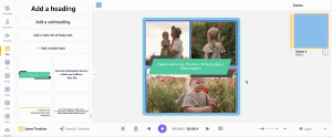 Add Text To Video Collage using Text Prebuild