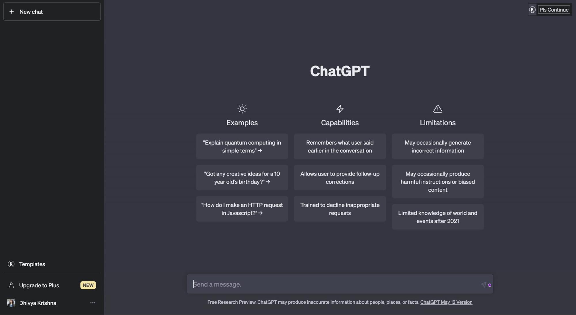 ChatGPT login