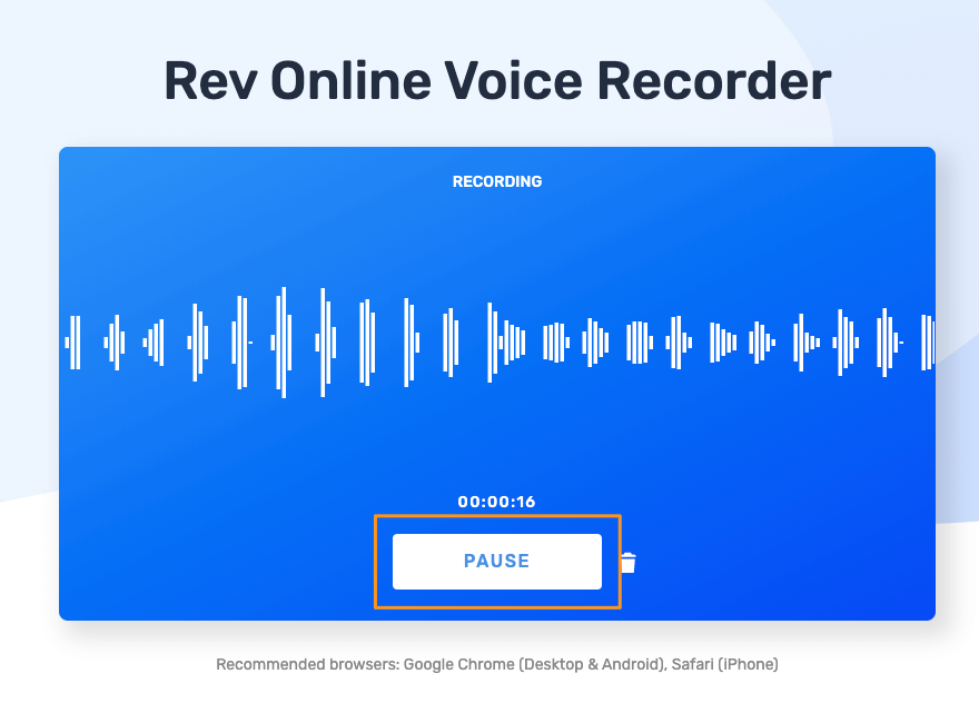 google presentation voice over