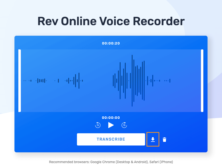 google presentation voice over