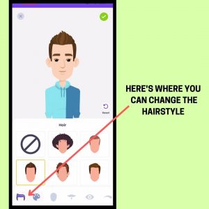 Change Hairstyle of your Avatar