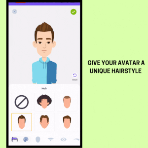 Add unique hairstyle to your Avatar