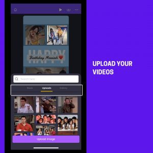 Add Videos to Collage