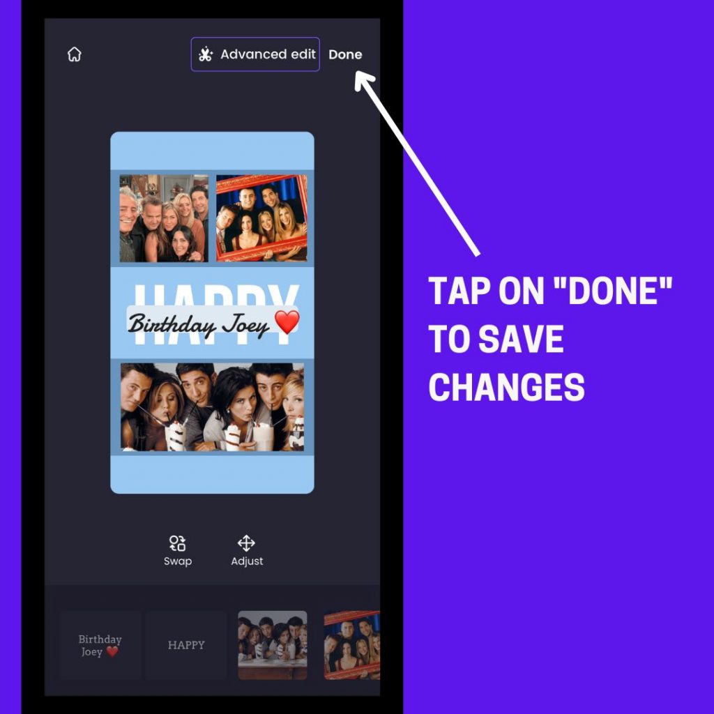 How to make a collage on iPhone? [Without Paying Even 1] Animaker